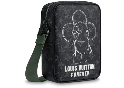 Louis Vuitton PM Danube Monogram Vivienne Eclipse Black